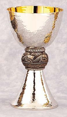 Silver Chalice With Sterling Cup With Bowl